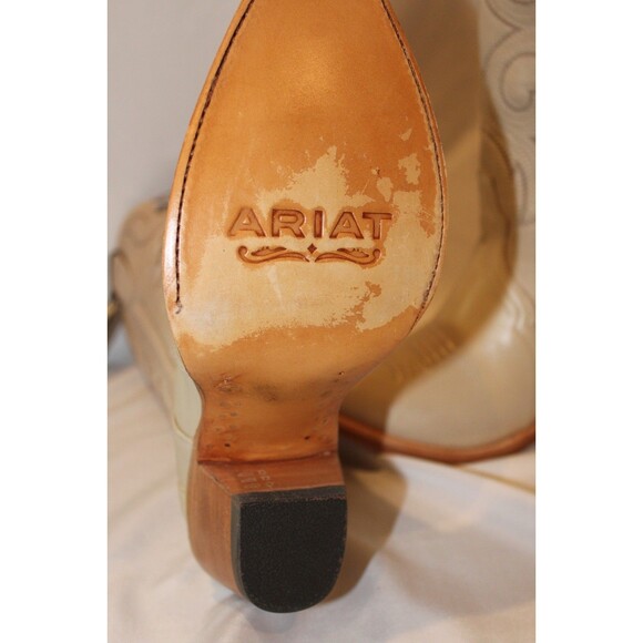 ARIAT Women's Belinda StrechFit Bone Leather Cowboy Boots NIB SZ 8.5 $280 - Picture 7 of 7